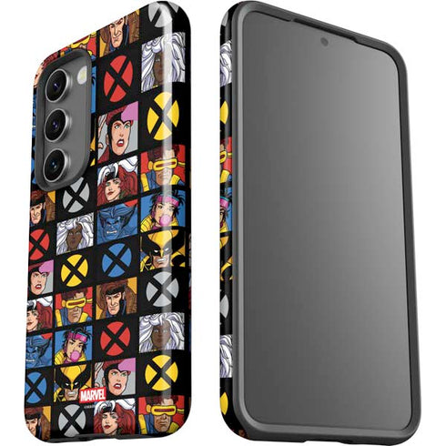 Marvel X-Men Pattern Galaxy S23 Plus Pro Case