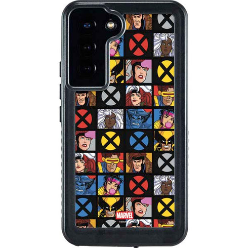 Marvel X-Men Pattern Galaxy S23 Plus Waterproof Case