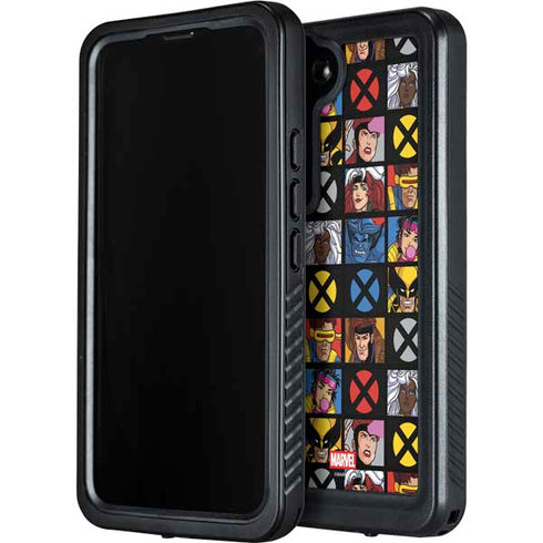 Marvel X-Men Pattern Galaxy S23 Plus Waterproof Case