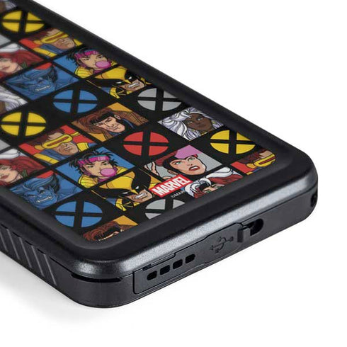 Marvel X-Men Pattern Galaxy S23 Plus Waterproof Case