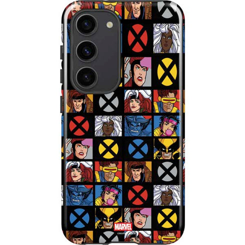 Marvel X-Men Pattern Galaxy S23 Pro Case