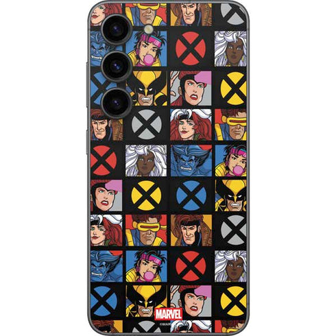 Marvel X-Men Pattern Galaxy S23 Skin