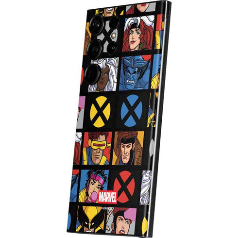 Marvel X-Men Pattern Galaxy S23 Ultra Skin