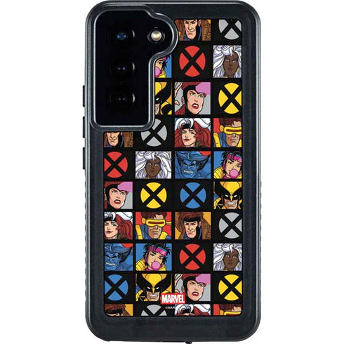 Marvel X-Men Pattern Galaxy S23 Waterproof Case
