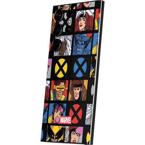 Marvel X-Men Pattern Galaxy S24 Ultra Skin