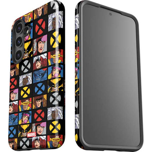 Marvel X-Men Pattern Galaxy S25 Impact Case