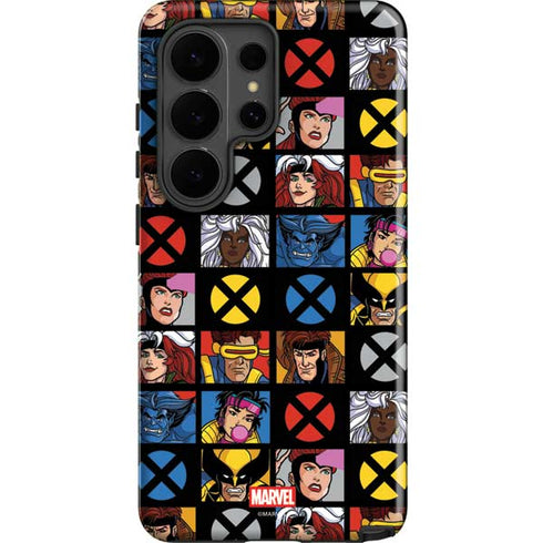 Marvel X-Men Pattern Galaxy S26 Ultra Impact Case