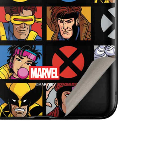 Marvel X-Men Pattern Galaxy Z Flip Skin