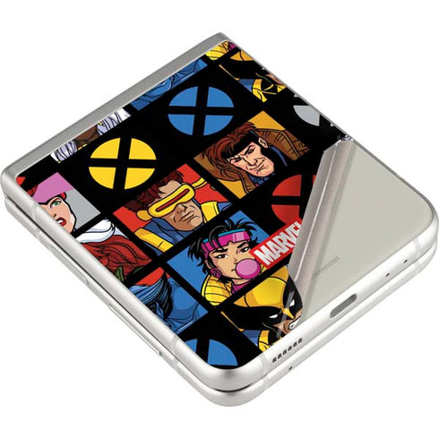 Marvel X-Men Pattern Galaxy Z Flip3 5G Skin
