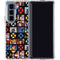 Marvel X-Men Pattern Galaxy Z Fold5 5G Clear Case