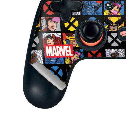 Marvel X-Men Pattern Google Stadia Controller Skin