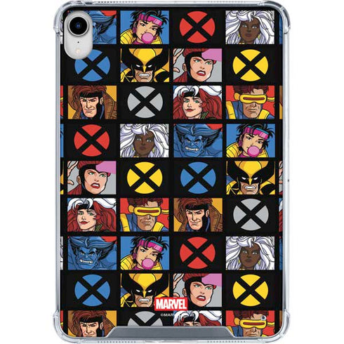 Marvel X-Men Pattern iPad 11th Gen (2025) Clear Case