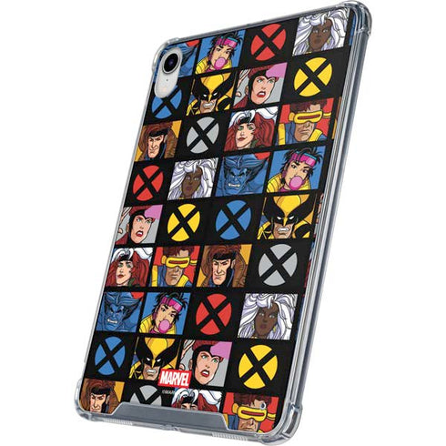 Marvel X-Men Pattern iPad 11th Gen (2025) Clear Case