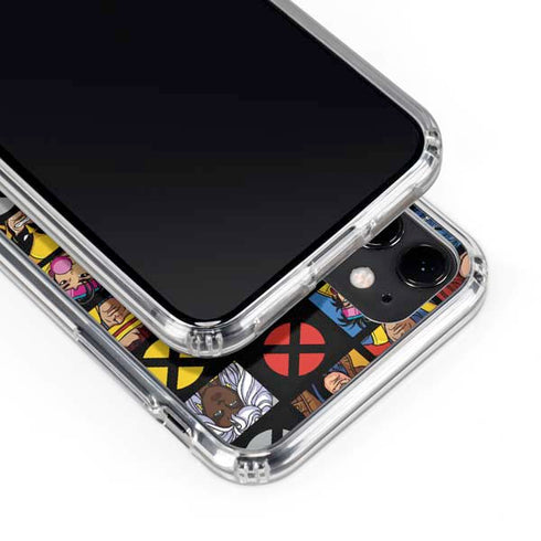 Marvel X-Men Pattern iPhone 11 Clear Case