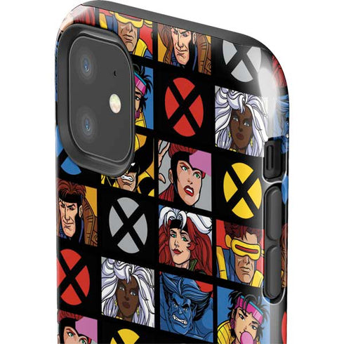 Marvel X-Men Pattern iPhone 11 Impact Case