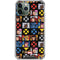 Marvel X-Men Pattern iPhone 11 Pro Max Clear Case