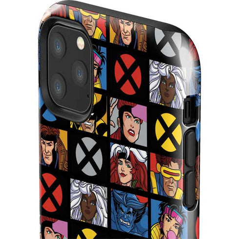 Marvel X-Men Pattern iPhone 11 Pro Max Impact Case