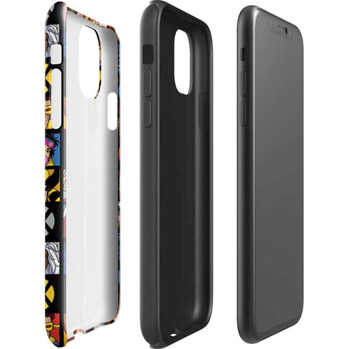 Marvel X-Men Pattern iPhone 11 Pro Max Impact Case