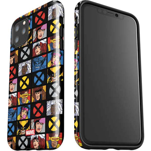 Marvel X-Men Pattern iPhone 11 Pro Max Impact Case
