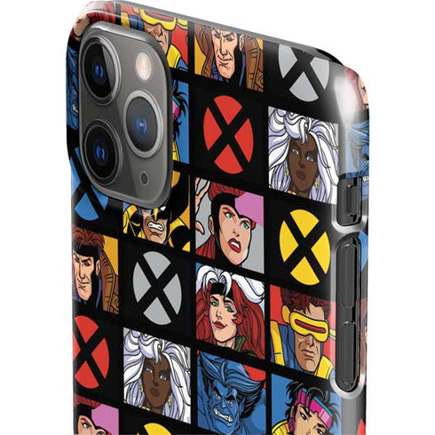 Marvel X-Men Pattern iPhone 11 Pro Max Lite Case