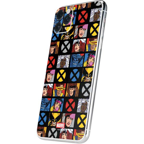 Marvel X-Men Pattern iPhone 11 Pro Max Skin