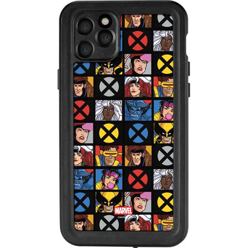 Marvel X-Men Pattern iPhone 11 Pro Max Waterproof Case