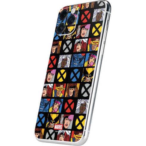Marvel X-Men Pattern iPhone 11 Pro Skin