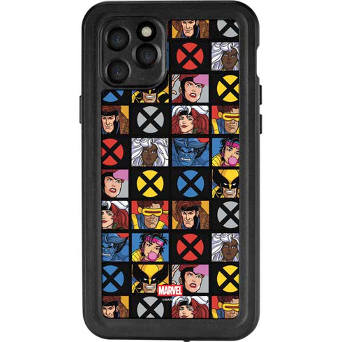 Marvel X-Men Pattern iPhone 11 Pro Waterproof Case