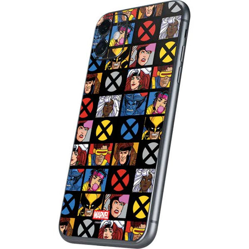 Marvel X-Men Pattern iPhone 11 Skin