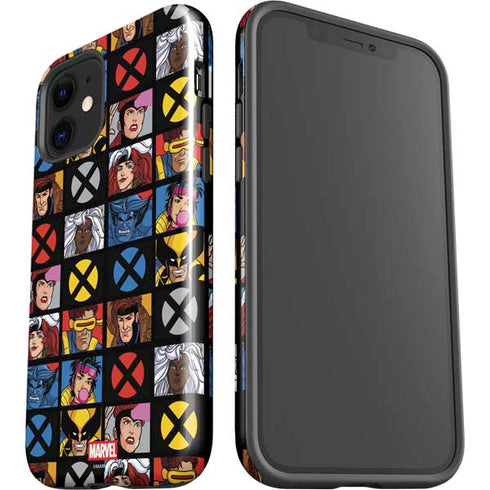 Marvel X-Men Pattern iPhone 12 Impact Case
