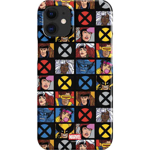 Marvel X-Men Pattern iPhone 12 Mini Lite Case