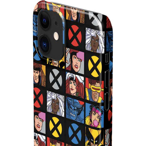Marvel X-Men Pattern iPhone 12 Mini Lite Case
