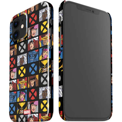 Marvel X-Men Pattern iPhone 12 Mini Lite Case