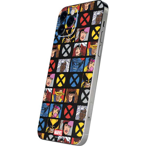 Marvel X-Men Pattern iPhone 12 Pro Skin