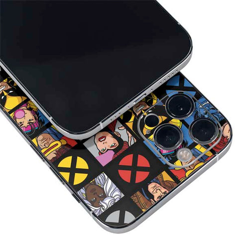 Marvel X-Men Pattern iPhone 12 Pro Skin