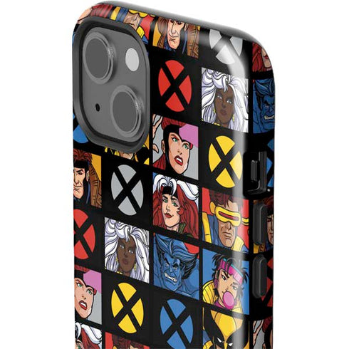 Marvel X-Men Pattern iPhone 13 Impact Case