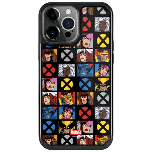 Marvel X-Men Pattern iPhone Cases