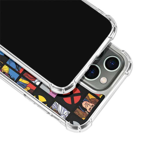 Marvel X-Men Pattern iPhone 13 Pro Clear Case