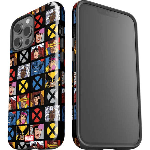 Marvel X-Men Pattern iPhone 13 Pro Max Impact Case