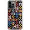 Marvel X-Men Pattern iPhone 14 Pro Max Clear Case