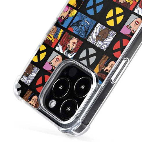 Marvel X-Men Pattern iPhone 14 Pro Max MagSafe Case