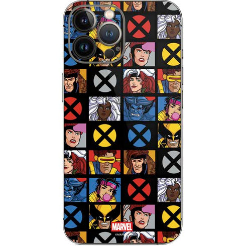 Marvel X-Men Pattern iPhone 14 Pro Max Skin