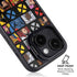 Marvel X-Men Pattern iPhone 15 Kickstand Case