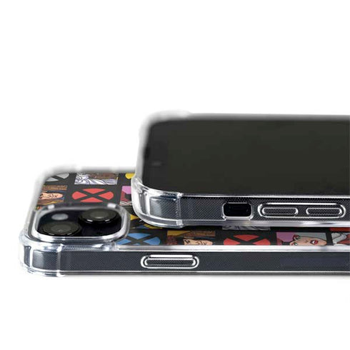 Marvel X-Men Pattern iPhone 15 MagSafe Case