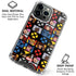 Marvel X-Men Pattern iPhone 15 Pro Clear Case