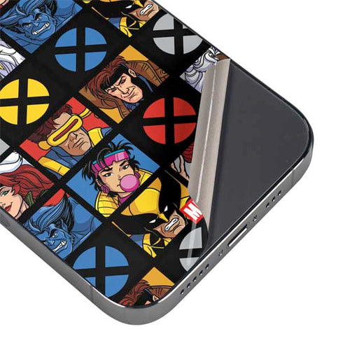 Marvel X-Men Pattern iPhone 15 Pro Max Skin