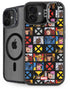 Marvel X-Men Pattern iPhone 16 Kickstand Case