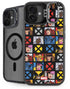 Marvel X-Men Pattern iPhone 16 Plus Kickstand Case