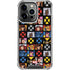 Marvel X-Men Pattern iPhone 16 Pro Clear Case