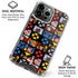 Marvel X-Men Pattern iPhone 16 Pro Clear Case